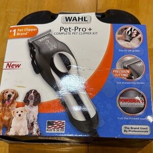 Wahl Pet-Pro+ Clipper Kit in Black and Silver